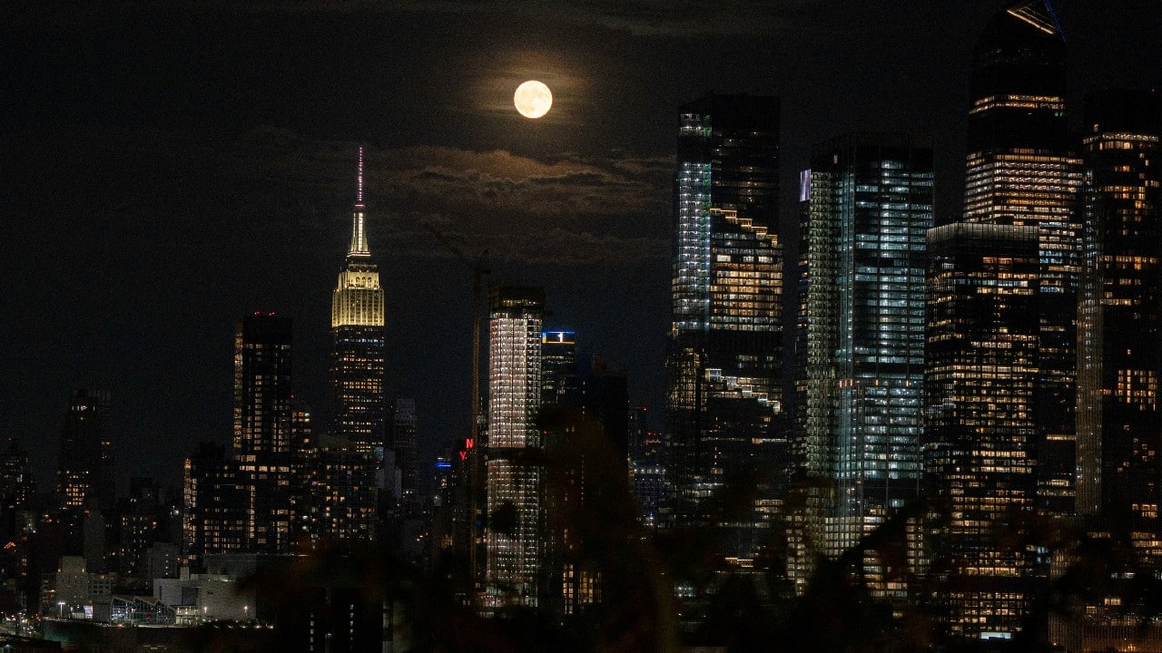 Biggest supermoon of 2022 lights up night skies around world