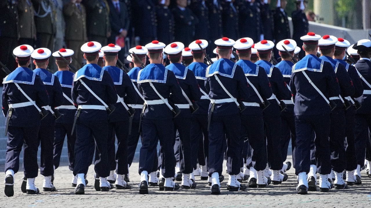 This year&apos;s Bastille Day parade was designed to demonstrate France’s c...