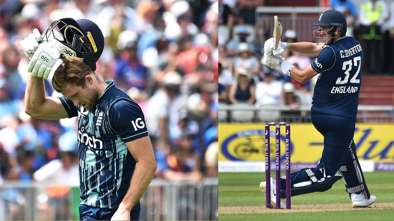 David Willey (18) and Craig Overton (32) made useful contributions down the order and, though 25 balls went unused in England’s innings, the hosts' hopes grew as Topley picked up where he left off at Lord’s. (Image: AP)