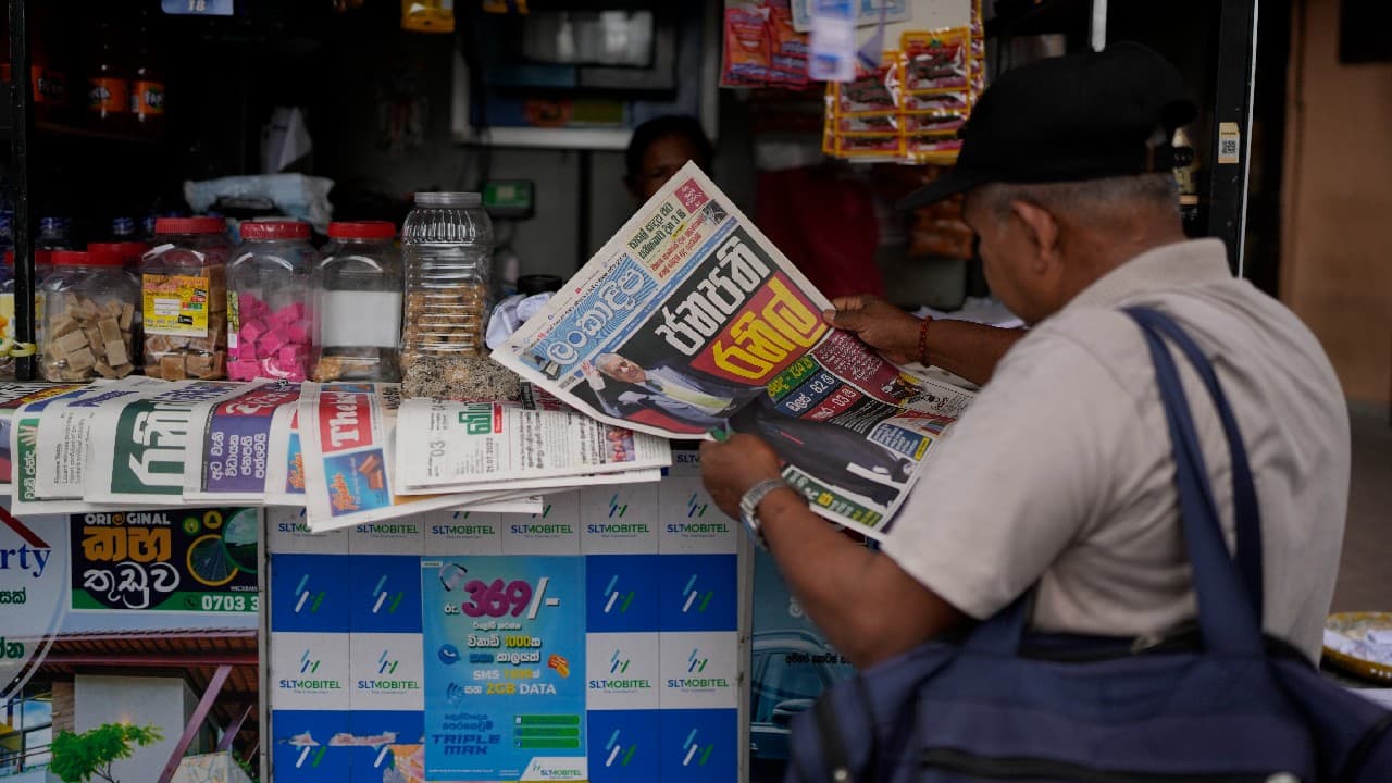 In an example of the troubles caused by Sri Lanka's economic crisis, a power outage hampered live television coverage of the ceremony in Parliament where Wickremesinghe took his oath as the country's eighth executive president. He now can choose a new prime minister. (Image: AP)