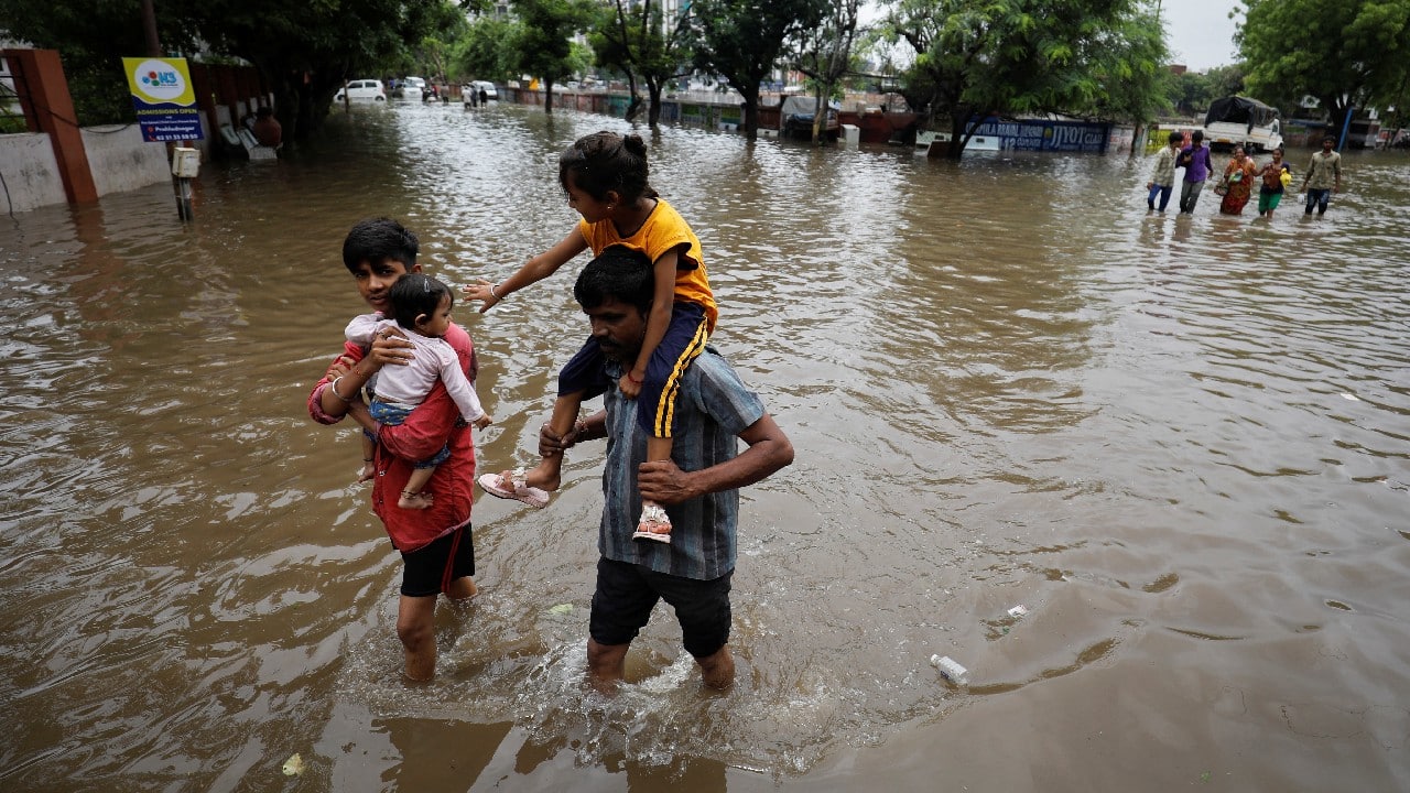 In pics | Heavy rains continue to lash several states; red alert in ...