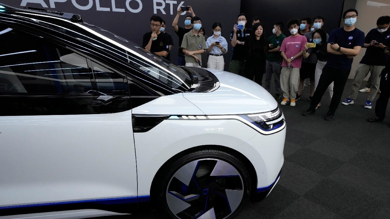 In Pics | Baidu unveils Apollo RT6, its latest autonomous electric vehicle