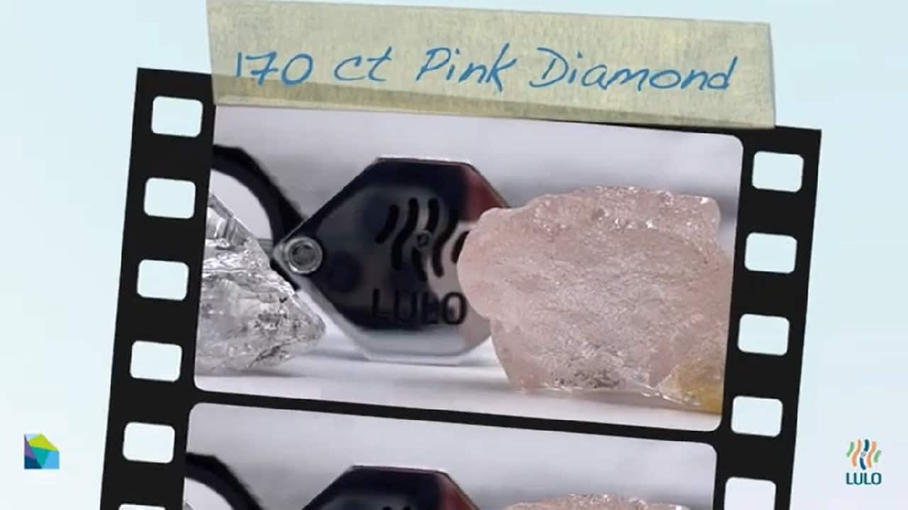 Angola diamond: Largest pink gemstone found in 300 years