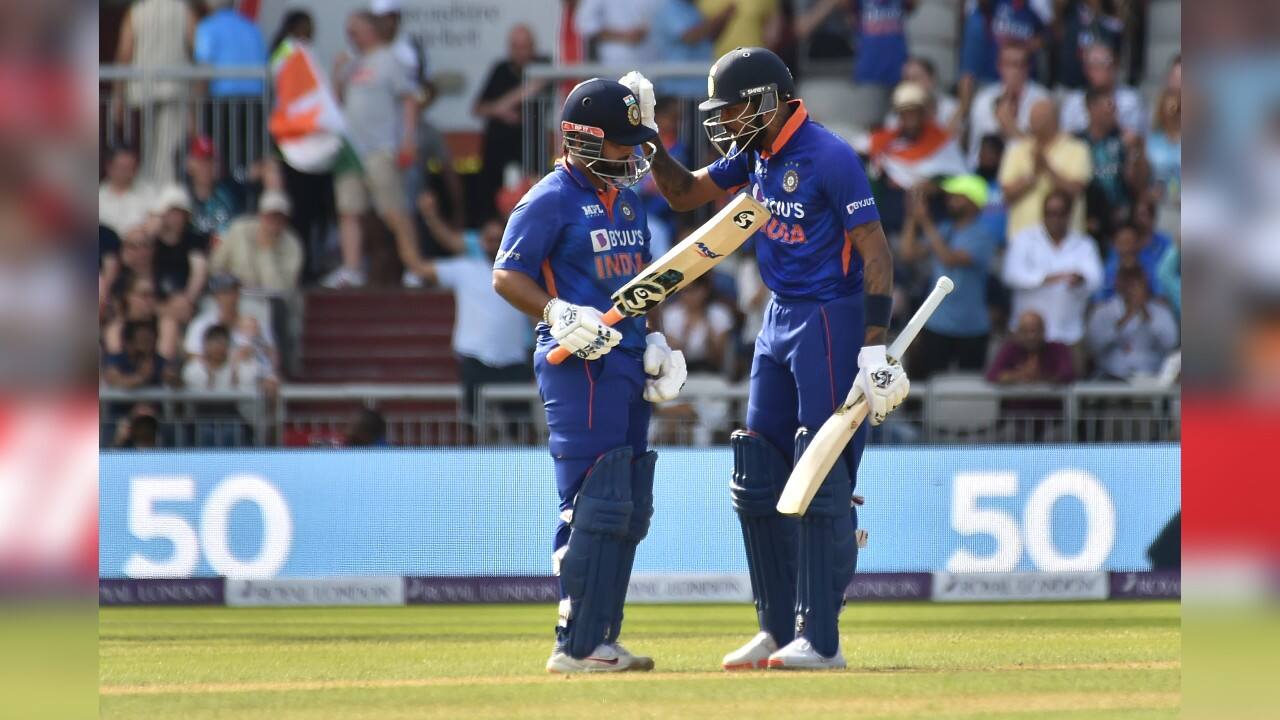 Hardik Pandya’s all-round brilliance and Rishabh Pant’s 125 not out off 113 balls carried India to a five-wicket win in the one-day international series decider against England on July 17. (Image: AP)