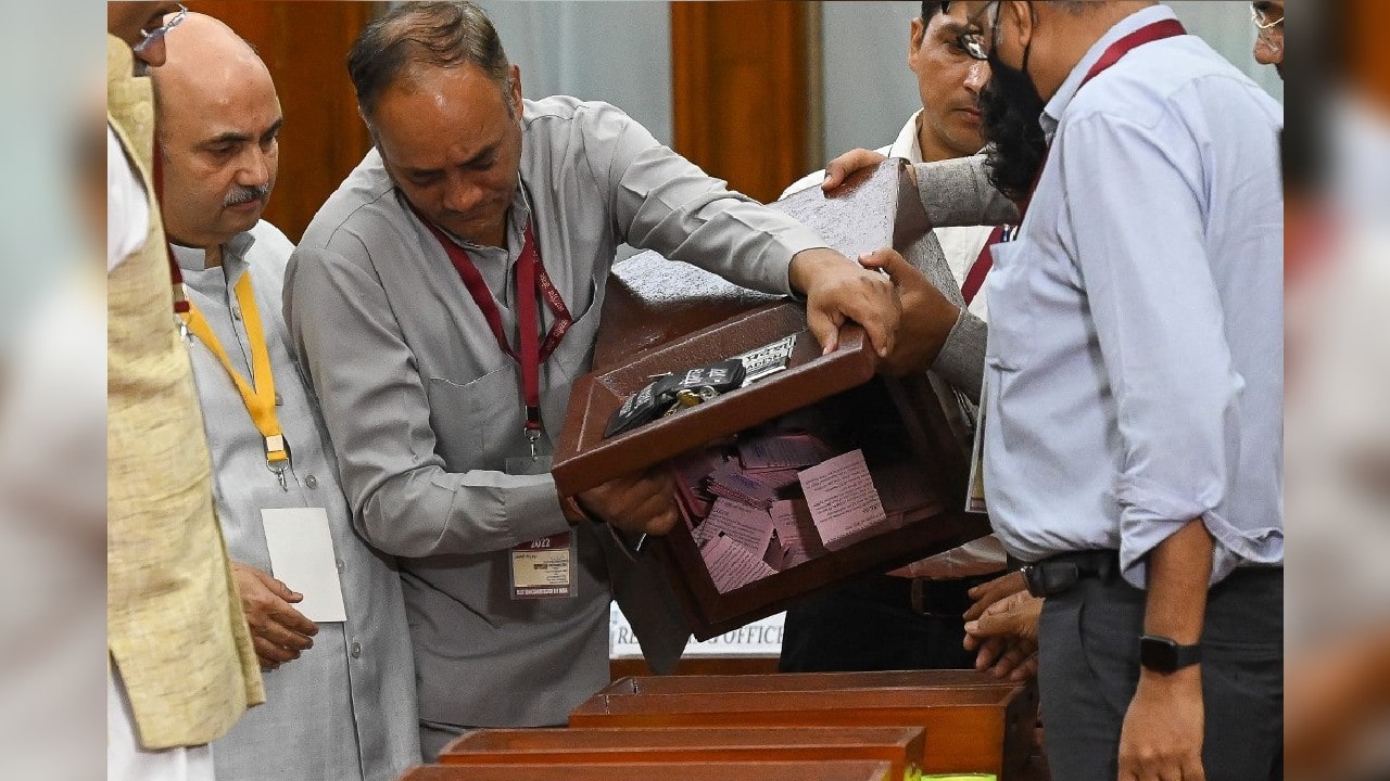 All ballot boxes from state assemblies had reached the Parliament's strongroom on July 19 evening and have been locked there since. (Image: AFP)