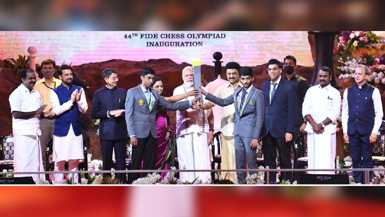 Let the games begin': PM Modi opens 44th Chess Olympiad in Chennai