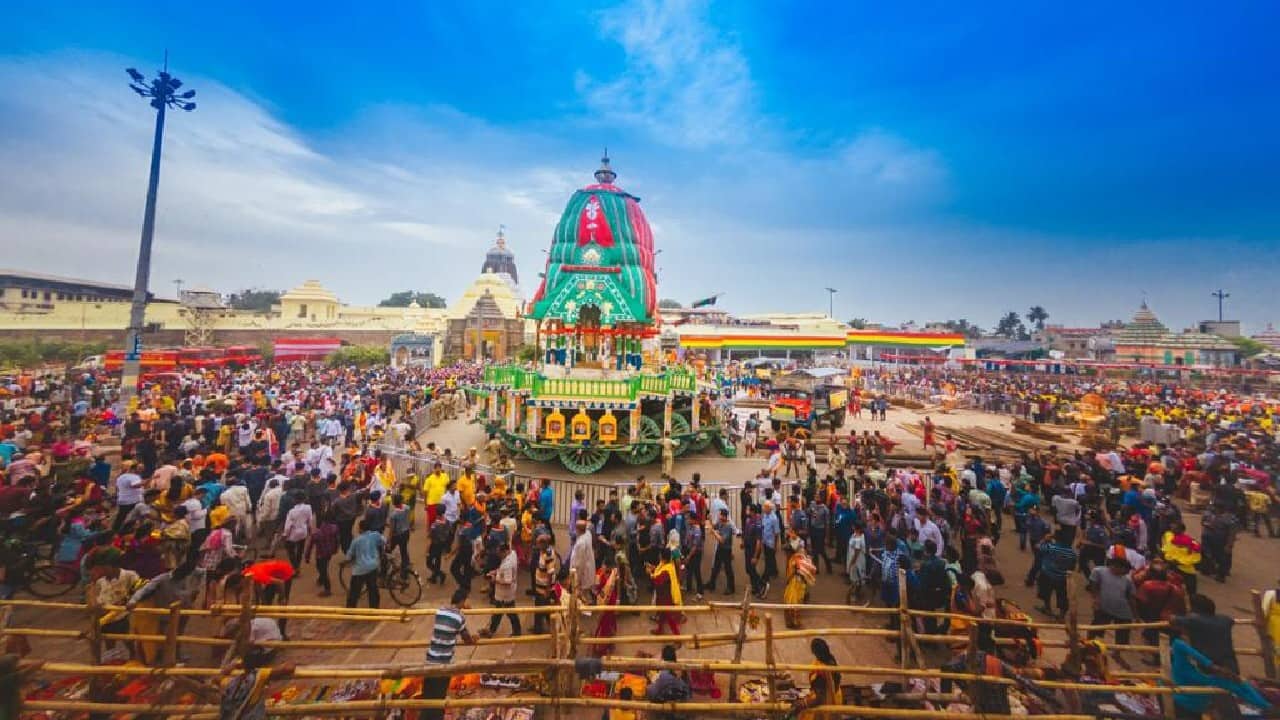 In Pics Puri's Jagannath Rath Yatra celebration begins