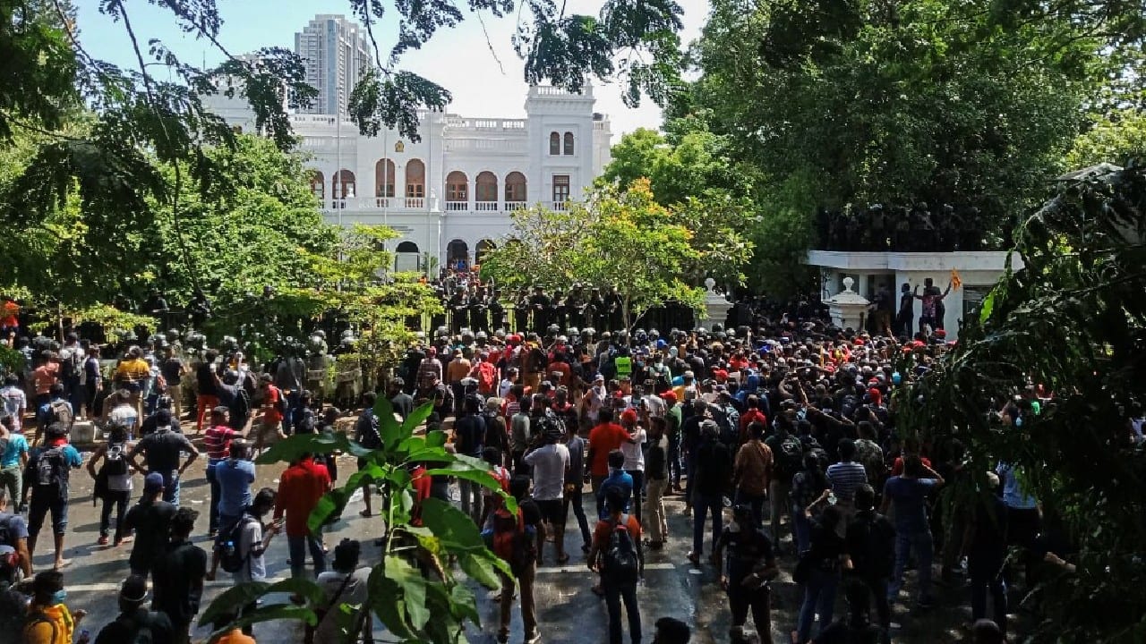 President Gotabaya Rajapaksa had promised at the weekend to resign on July 13 after escaping his official residence in Colombo just before tens of thousands of protesters overran it. (Image: AFP)