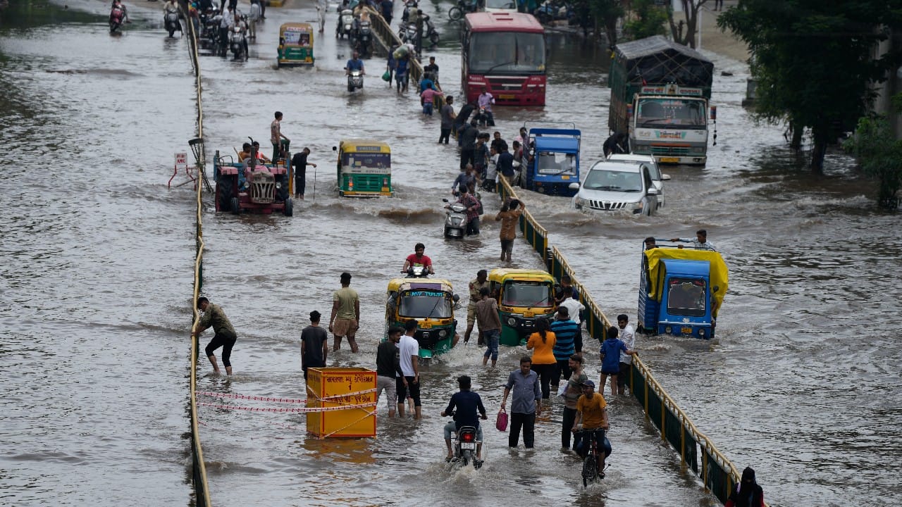 In pics | Heavy rains continue to lash several states; red alert in Pune, Nashik