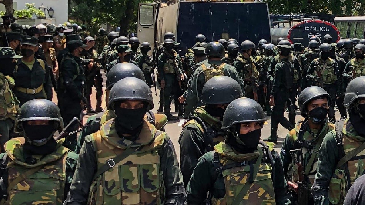 Police imposed an indefinite curfew across the Western Province, which includes Colombo, &quot;to contain the situation&quot;, a senior police officer said. (Image: AFP)