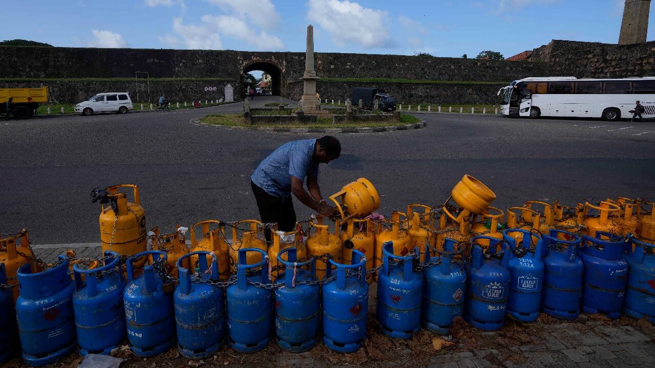 A huge foreign debt has left the Indian Ocean Island with none of the suppliers willing to sell fuel on credit. The available stocks, sufficient for only several days, will be provided for essential services, including health and port workers, public transport and food distribution, officials said. (Image: AP)