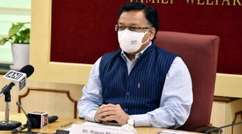Union Health Secretary Rajesh Bhushan.