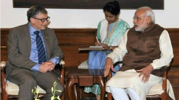 PM Modi with Bill Gates in 2015 (File Photo)