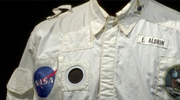 Buzz Aldrin's jacket was sold by Sotheby's in New York.