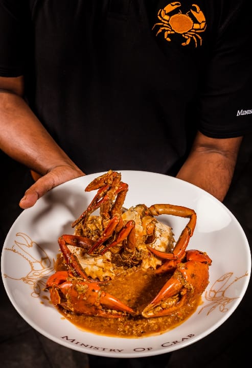 Chilli Crab at Ministry Of Crab, Mumbai