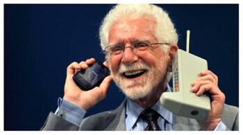 American inventor Martin Cooper is regarded as the father of the mobile phone.