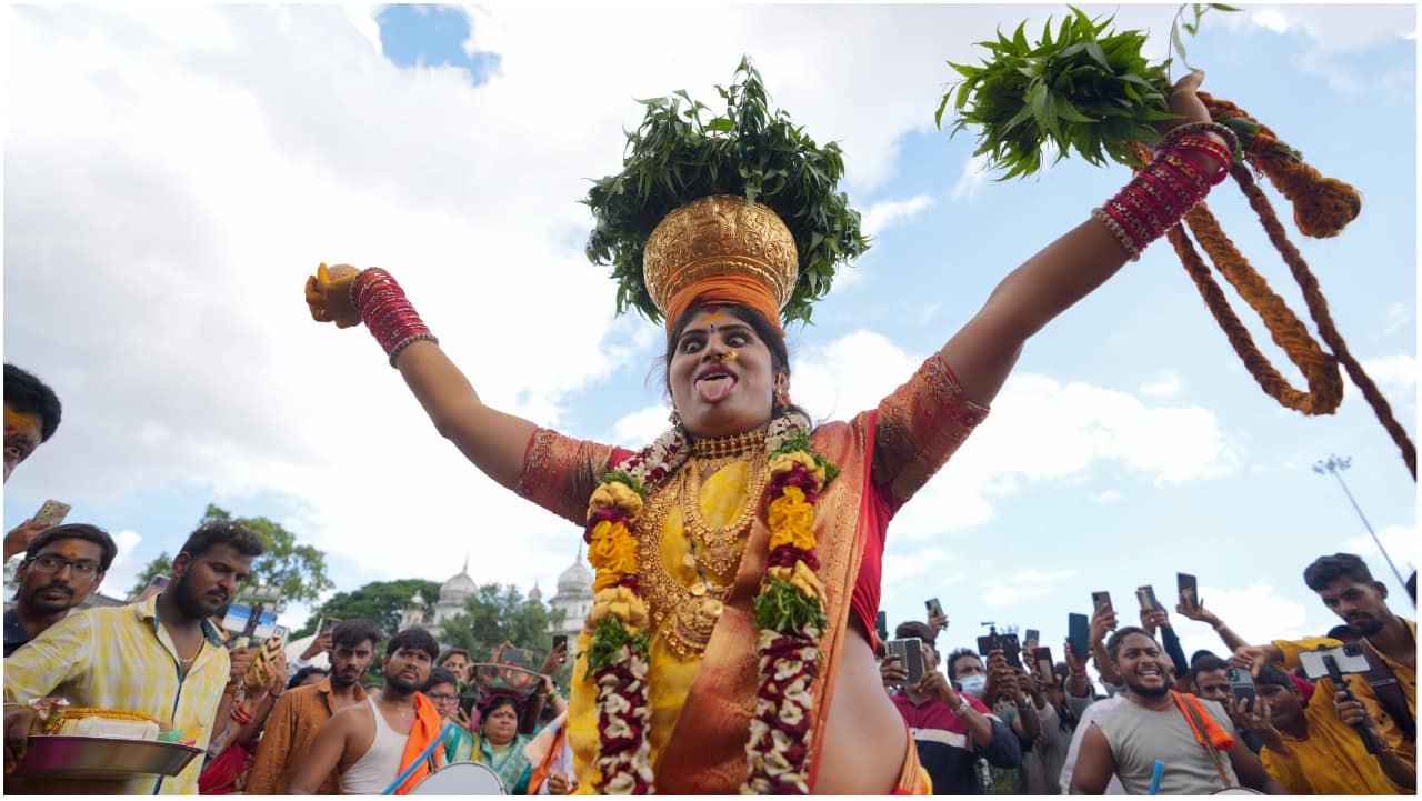 Stunning photos from Hyderabad's Bonalu festival