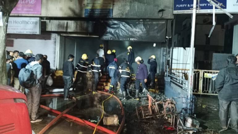 Blaze at Mukherjee Nagar PG, fire officer says all evacuated safely - Vimarsana News
