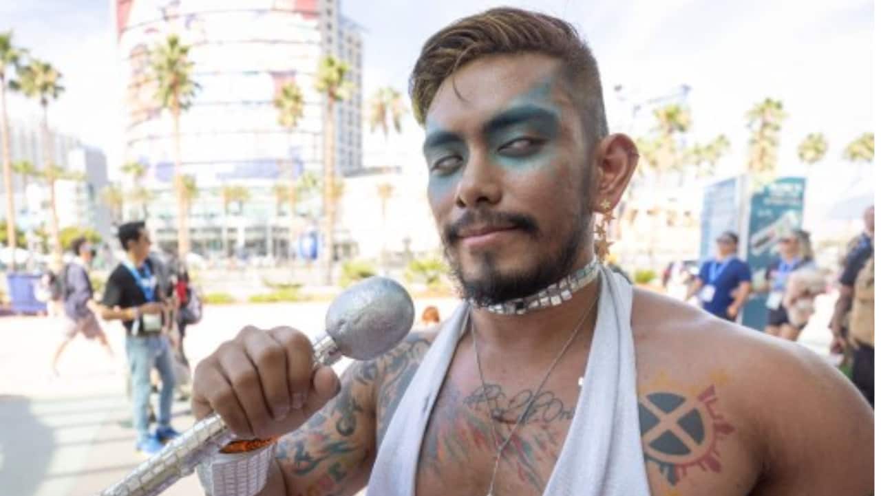 A Cosplayer at the 2022 Comic-Con International: San Diego on July 22, 2022 in San Diego, California.