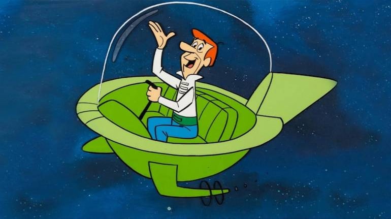 The Jetsons' fan says George Jetson will be born on July 3I. Twitter can't  keep calm