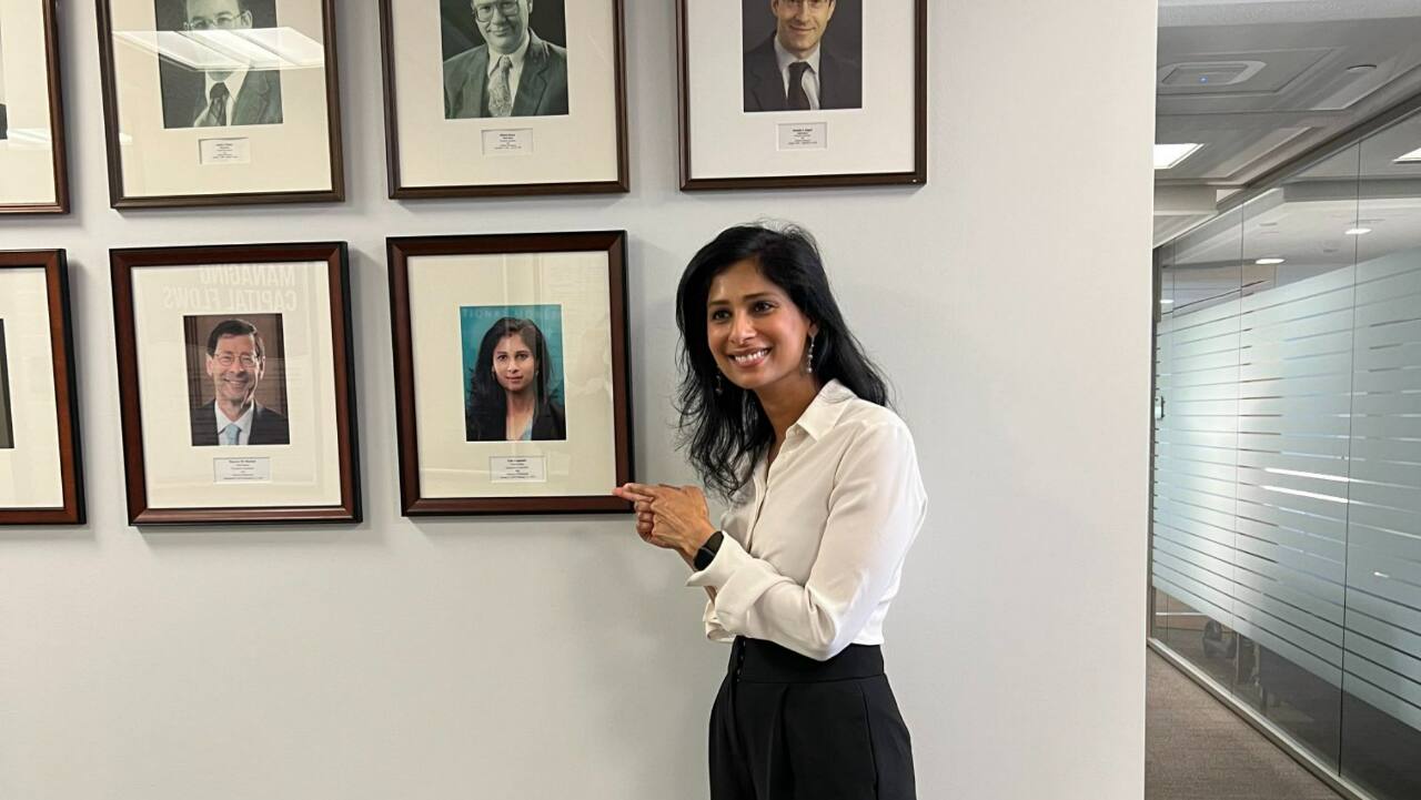 ‘Breaking the trend’: Gita Gopinath, the only woman to feature on wall of former IMF Chief Economists