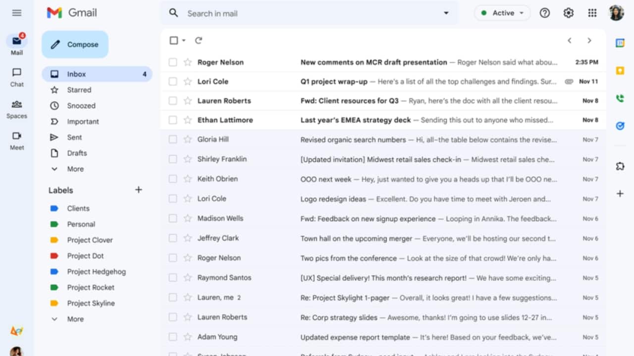 Gmail's new Material You redesign will be going live for everyone in the coming weeks. Google has updated the familiar Gmail interface with the design language and made it easier to switch between several apps from one location. If you don't like the new design, you can still go back to the old one using a new quick settings button, which will then ask you to confirm if you want to go back to the old design.