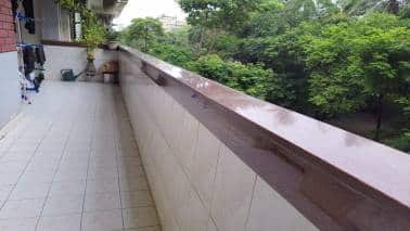 View from the balcony of Mahendra Hemdev. (Picture credits: Mahendra Hemdev)