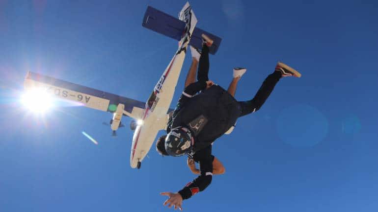 SkyDive Dubai (Photo courtesy Rahul Jagtiani)