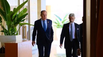 S Jaishankar and Sergey Lavrov