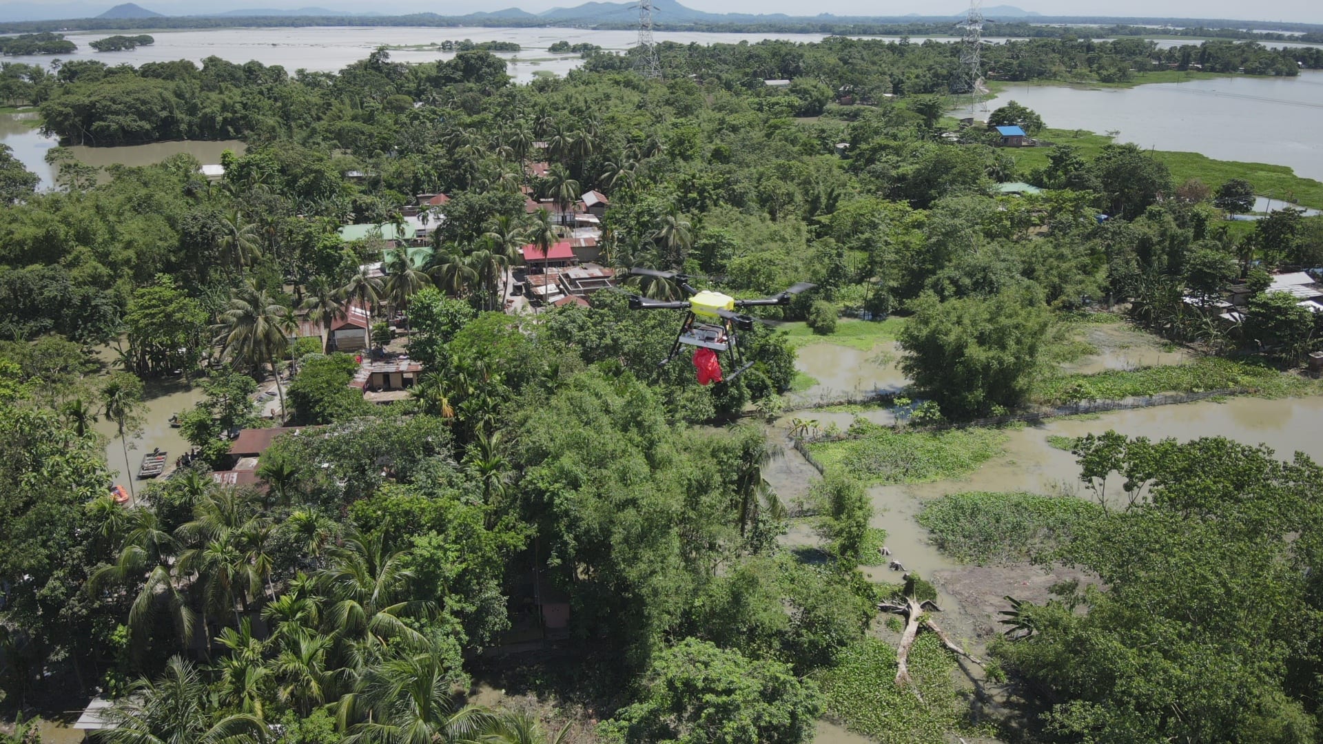 How two entities associated with IIT Guwahati helped with their drones in Assam floods
