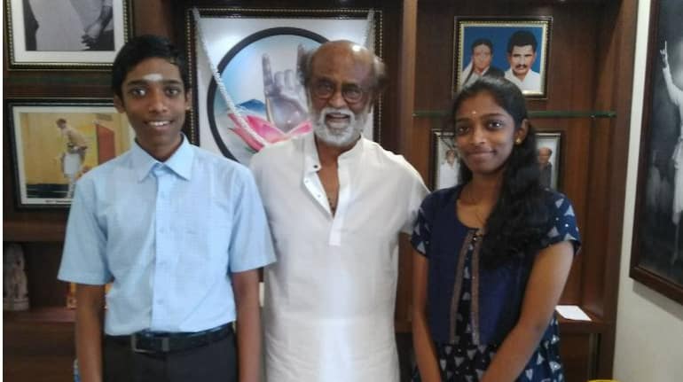 Game I love the most': Superstar Rajinikanth shows off his chess moves at  Olympiad in Tamil Nadu