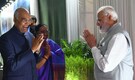 In Pics | PM Modi hosts dinner for outgoing president Ram Nath Kovind