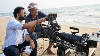 Award-winning sound designer Resul Pookutty (left) is directing his first feature film, 'Otta (The Loner)', in Malayalam.