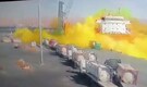Watch: Jordan port clouded in toxic yellow gas