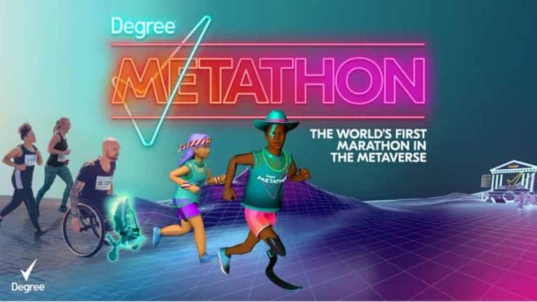 Rexona partnered with metaverse platform Decentraland to host the Degree Metathon.