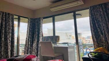 Tanushre says she intends to increase plantation in the balcony of her 3 BHK apartment in Mulund. (Picture credits: Tanushree Venkatraman)