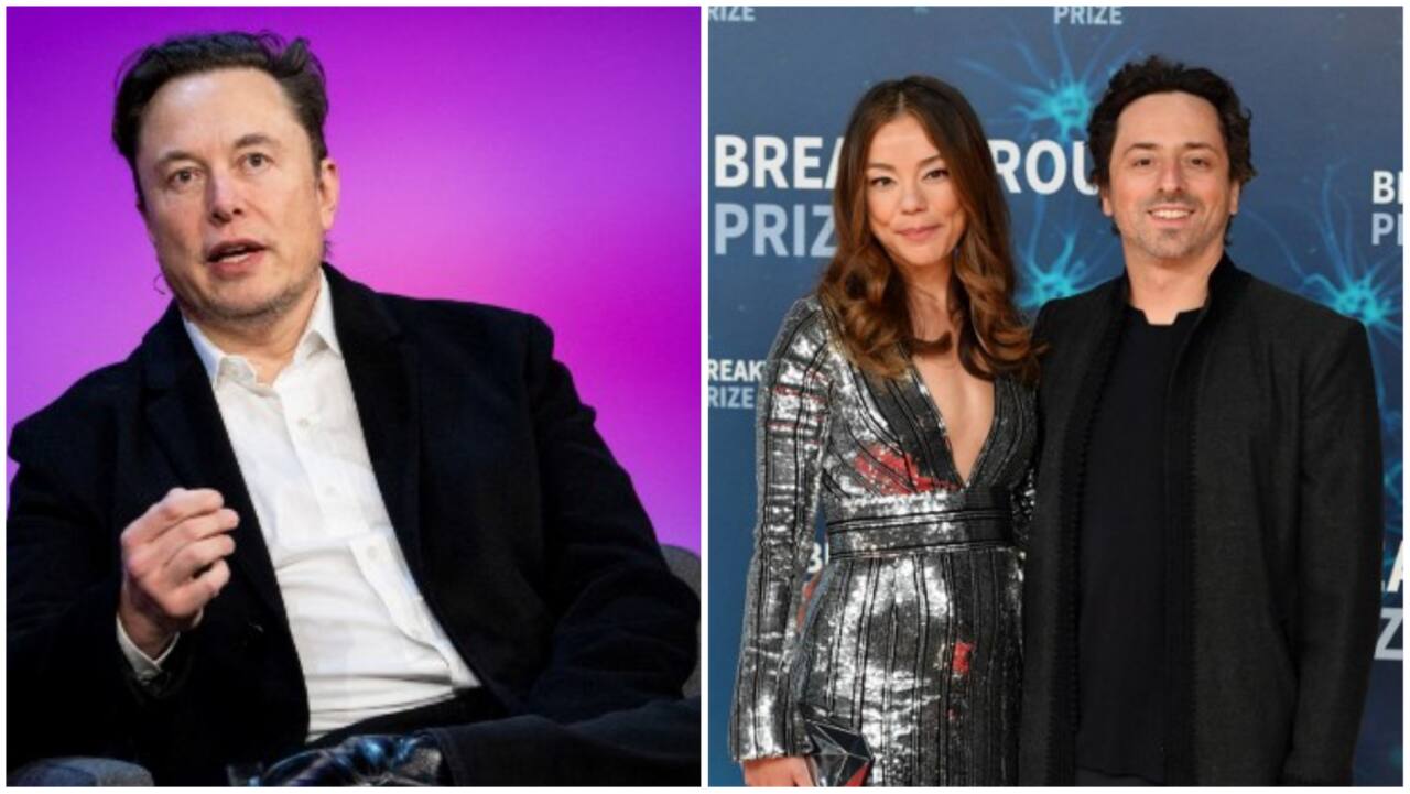 Elon Musk shares pic partying with Sergey Brin to rubbish affair rumours