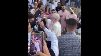 Labour Party MP Jeremy Corbyn's dance video delighted social media users. (Image credit: Screengrab from video tweeted by @Taj_Ali1)