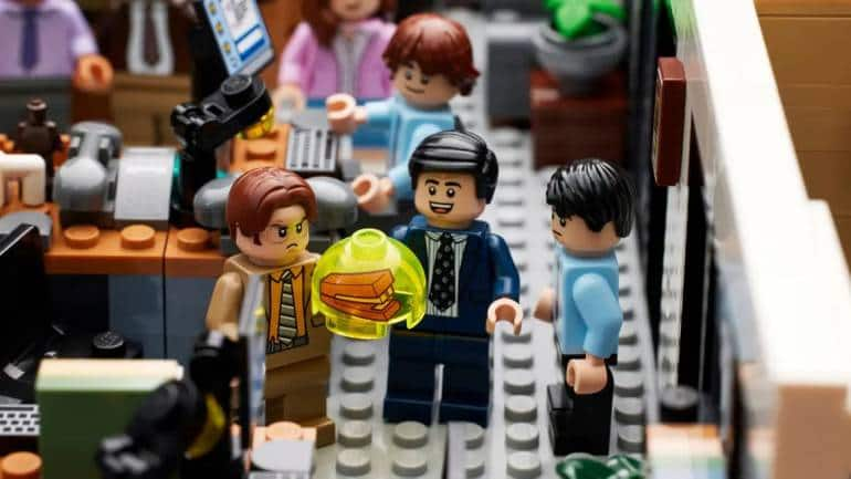 The office lego discount characters