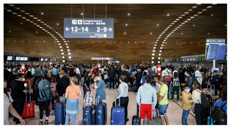 Nearly 1,500 bags stuck at Paris airport as glitch hits amid travel boom