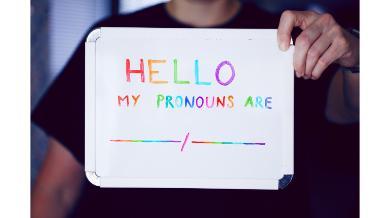 Encouraging all employees to give their pronouns in their email signature is a good idea. (Image via Unsplash)