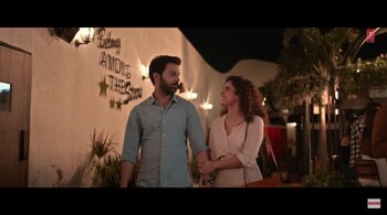 Rajkummar Rao and Sanya Malhotra in 'Hit - The First Case'. (Screen grab)