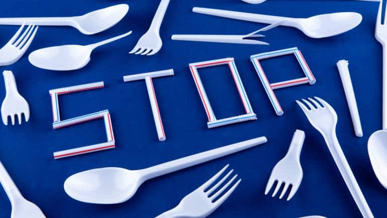 Plastic cutlery, straws and trays are among the banned items. (Image: Volodymyr Hryshchenko via Unsplash)