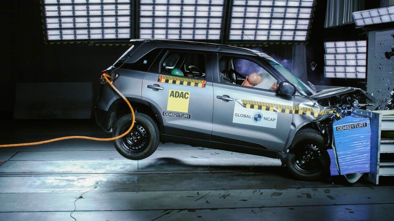 Toyota Urban Cruiser | 4 stars | Now, moving away from Indian cars, the Toyota Urban Cruiser comes in with four stars scoring 13.52 points out of the maximum 17. The model was tested at 64 km/h and while the passenger received good protection overall, the right knee received only marginal protection. The driver on the other hand receives adequate protection in the chest and tibias but only marginal protection in the knees. Child protection is rated at three stars with a total score of 36.68 km/h. The model of the Urban Cruiser that was tested receives dual airbags, ABS with EBD, seatbelt pretensioners and ISOFIX child seat anchors as standard. The body shell on impact remained stable and was rated as being capable of further loadings. The Urban Cruiser still comes with a decent suite of safety tech such as high-speed warning buzzer, hill hold, speed sensitive door locks, day and night IRVM, reverse parking camera and others. It is powered by a 1.5-litre petrol engine that produces 105 hp of maximum power at 6,000 rpm and 138 Nm of peak torque at 4,400 rpm. Transmission options include a 5-speed manual and a 4-speed automatic gearbox. Prices for the Toyota Urban Cruiser start at Rs 9.02 lakh, ex-showroom. (Image: Toyota) Toyota Urban Cruiser | 4 stars | Now, moving away from Indian cars, the Toyota Urban Cruiser comes in with four stars scoring 13.52 points out of the maximum 17. The model was tested at 64 km/h and while the passenger received good protection overall, the right knee received only marginal protection. The driver on the other hand receives adequate protection in the chest and tibias but only marginal protection in the knees. Child protection is rated at three stars with a total score of 36.68 km/h. The model of the Urban Cruiser that was tested receives dual airbags, ABS with EBD, seatbelt pretensioners and ISOFIX child seat anchors as standard. The body shell on impact remained stable and was rated as being capable of further loadings. The Urban Cruiser still comes with a decent suite of safety tech such as high-speed warning buzzer, hill hold, speed sensitive door locks, day and night IRVM, reverse parking camera and others. It is powered by a 1.5-litre petrol engine that produces 105 hp of maximum power at 6,000 rpm and 138 Nm of peak torque at 4,400 rpm. Transmission options include a 5-speed manual and a 4-speed automatic gearbox. Prices for the Toyota Urban Cruiser start at Rs 9.02 lakh, ex-showroom. (Image: Toyota)