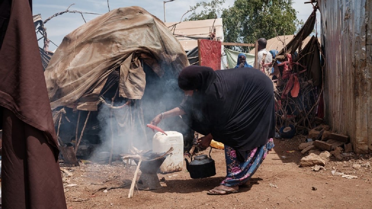 The number of people facing crisis hunger levels in Somalia is expected to rise from some five million to more than seven million in the coming months, worsened by climate change and rising food prices driven by the Ukraine war, the UNHCR said. (Source: AFP)