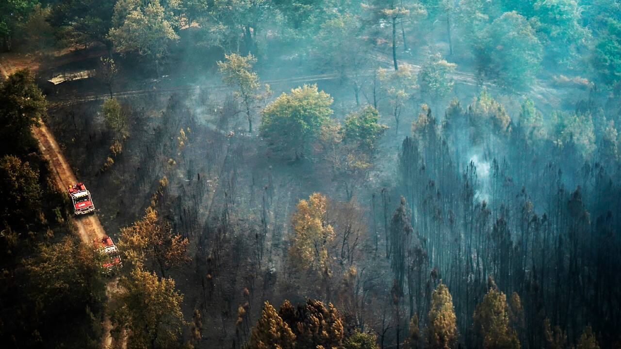 French Wildfire Stops Expanding Workers Seek To Tame It