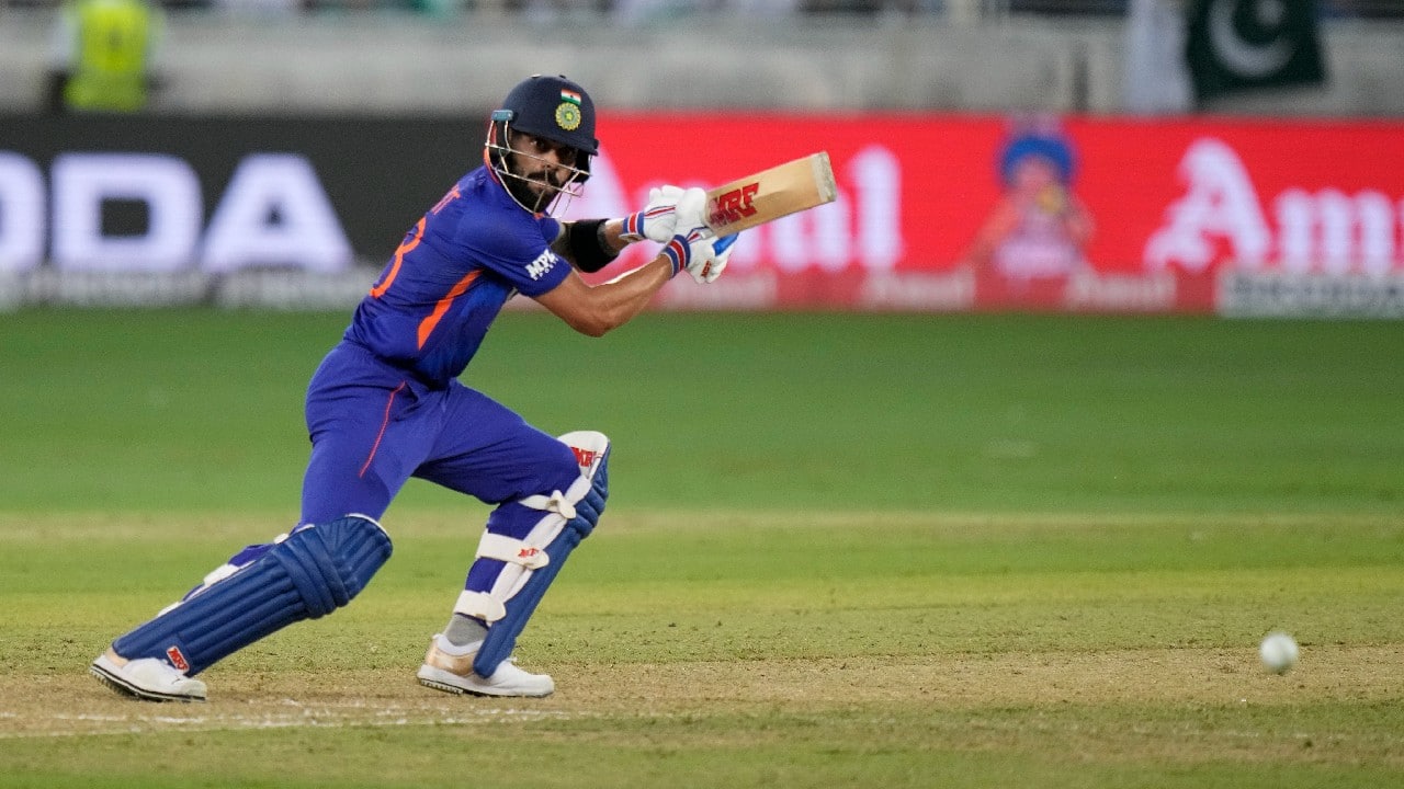 Kohli’s landmark 100th T20I, after a rest of more than six weeks, bracketed him with only Ross Taylor of New Zealand to have played 100 games in all three formats. (Image: AP) Kohli’s landmark 100th T20I, after a rest of more than six weeks, bracketed him with only Ross Taylor of New Zealand to have played 100 games in all three formats. (Image: AP)