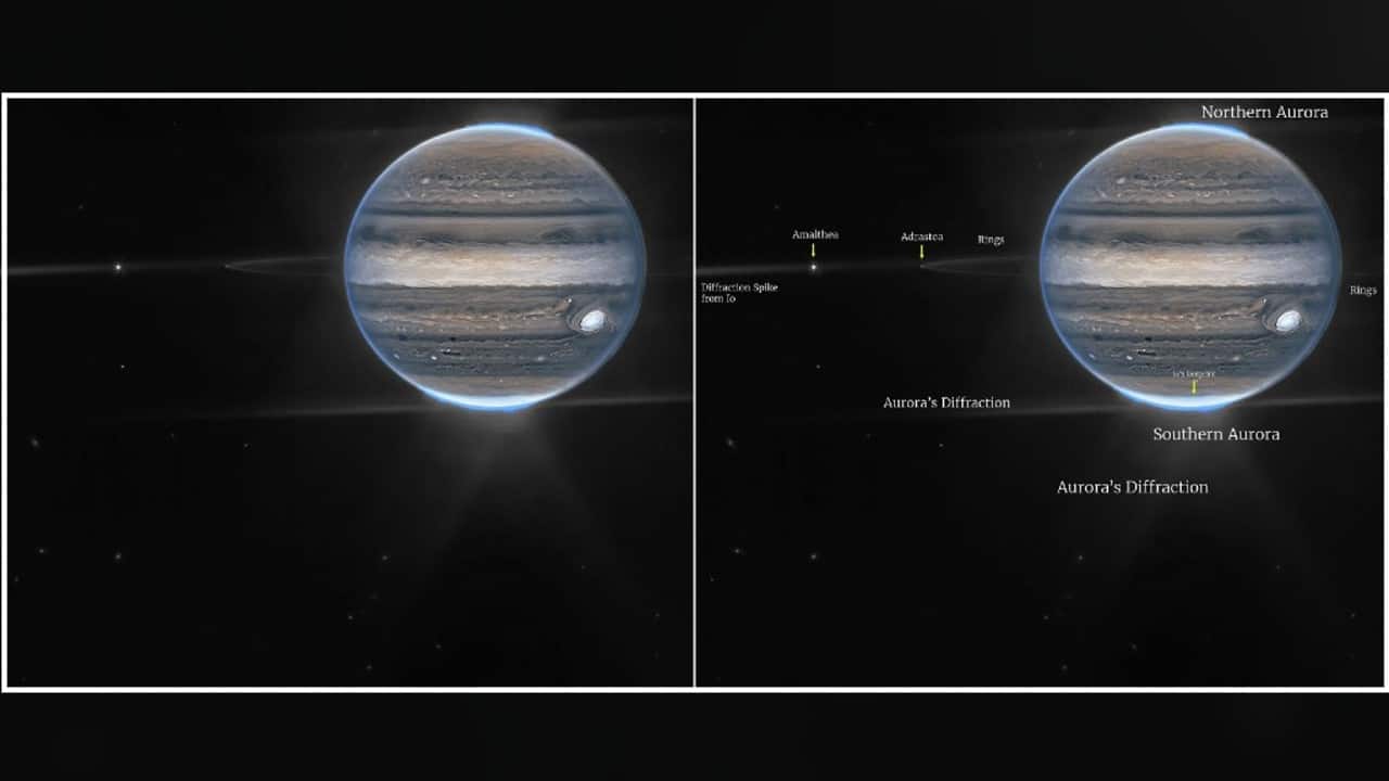 NASA and the European Space Agency's $10 billion successor to the Hubble Space Telescope rocketed away at the end of last year and has been observing the cosmos in the infrared since summer. Scientists hope to behold the dawn of the universe with Webb, peering all the way back to when the first stars and galaxies were forming 13.7 billion years ago. The observatory is positioned 1 million miles (1.6 million kilometers) from Earth. (Image: NASA)