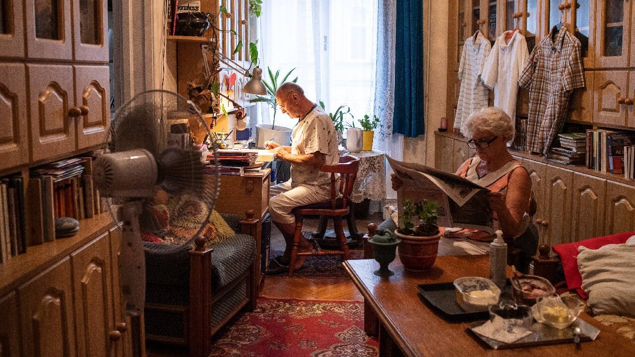 Water hoses — another relatively cheap and time-tested means of staying cool during long sweltering days — are also celebrating a big comeback, and are particularly popular with children and pets. (Image: AP)