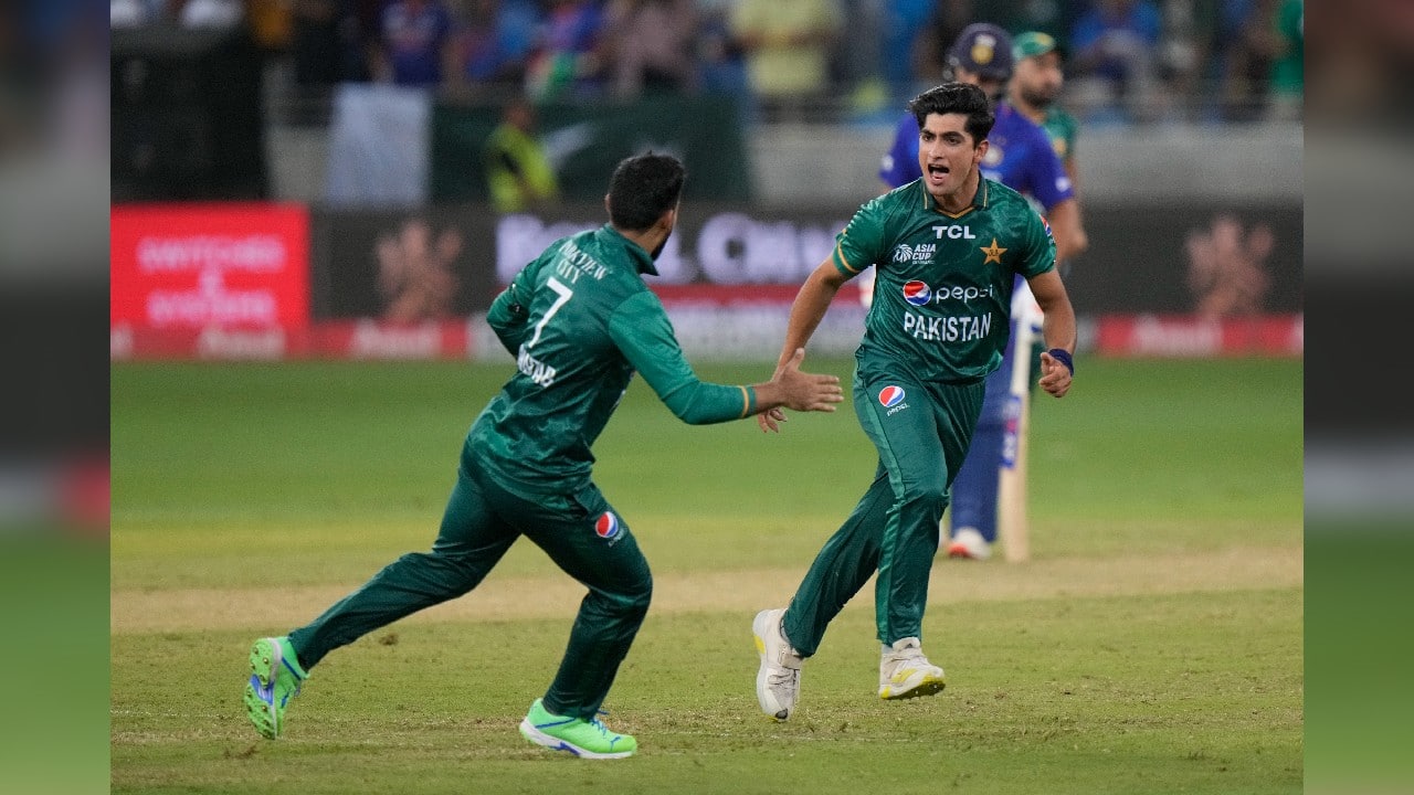 Debutant Naseem Shah had KL Rahul bowled for a golden duck before Kohli was dropped on zero by Zaman at second slip off the second ball he faced from the 19-year-old pacer’s superb first over. (Image: AP) Debutant Naseem Shah had KL Rahul bowled for a golden duck before Kohli was dropped on zero by Zaman at second slip off the second ball he faced from the 19-year-old pacer’s superb first over. (Image: AP)